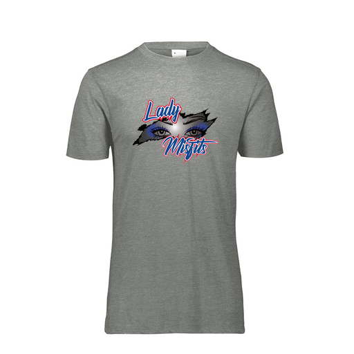 [FTSCUBGY-YS-LOGO1] Decker Youth Tri-Blend T-Shirt - Short Sleeve (Youth S, Gray, Logo 1)