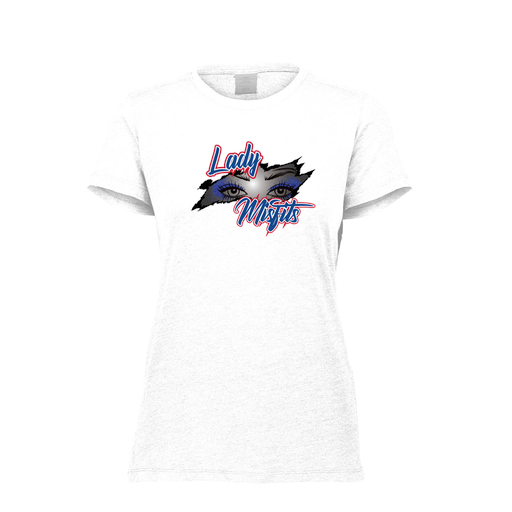 [FTSCUBWH-FAXS-LOGO1] Decker Women's Tri-Blend T-Shirt - Short Sleeve (Female Adult XS, White, Logo 1)