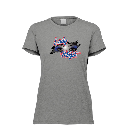 [FTSCUBGY-FAXS-LOGO1] Decker Women's Tri-Blend T-Shirt - Short Sleeve (Female Adult XS, Gray, Logo 1)