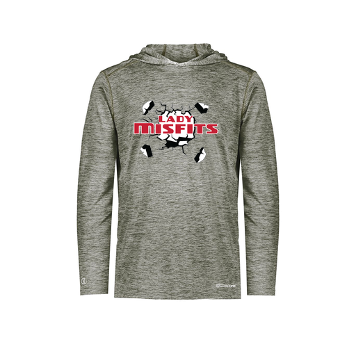 [FOLHCGGY-AS-LOGO3] Decker Men's Charge Hoodie (Adult S, Gray, Logo 3)