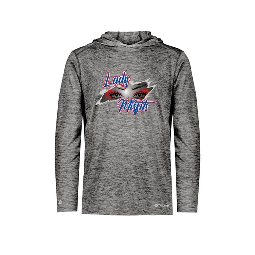 [FOLHCGBK-YS-LOGO2] Decker Youth Charge Hoodie (Youth S, Black, Logo 2)