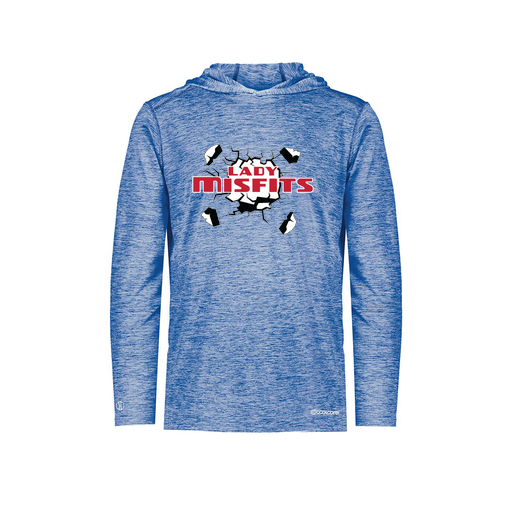 [FOLHCGRY-YS-LOGO3] Decker Youth Charge Hoodie (Youth S, Royal, Logo 3)