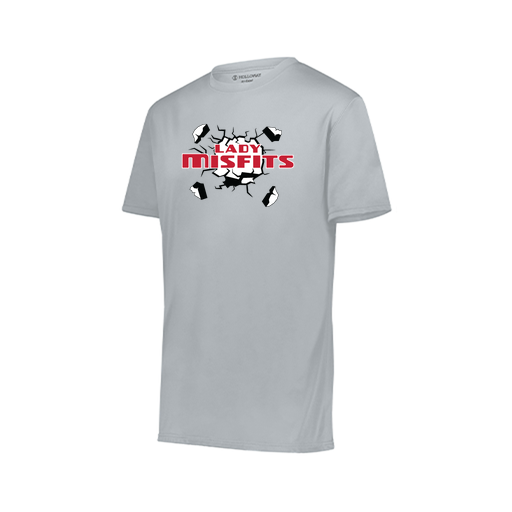 [222818.099.S-LOGO3] Men's Movement Dri Fit Shirt (Adult S, Silver, Logo 3)