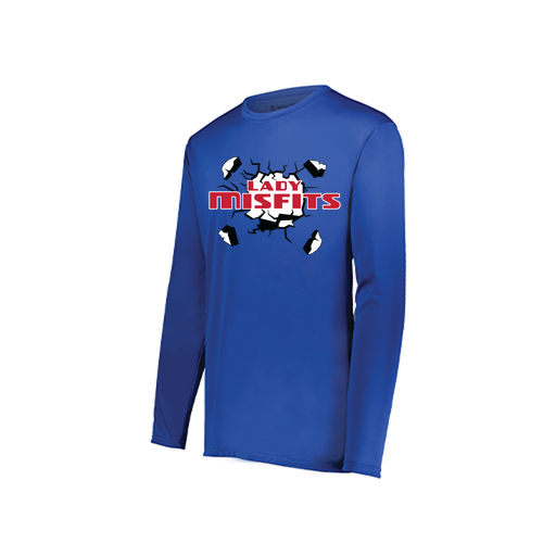[222822.060.XS-LOGO3] Men's LS Smooth Sport Shirt (Adult XS, Royal, Logo 3)