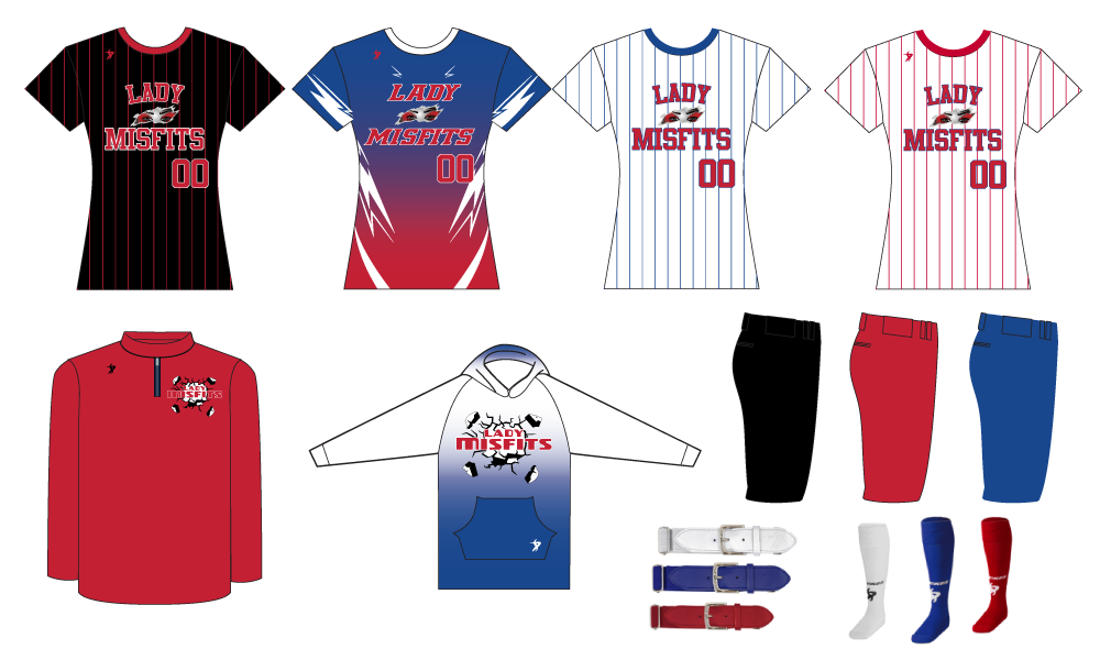 Central Missouri Lady Misfits - New Player Package