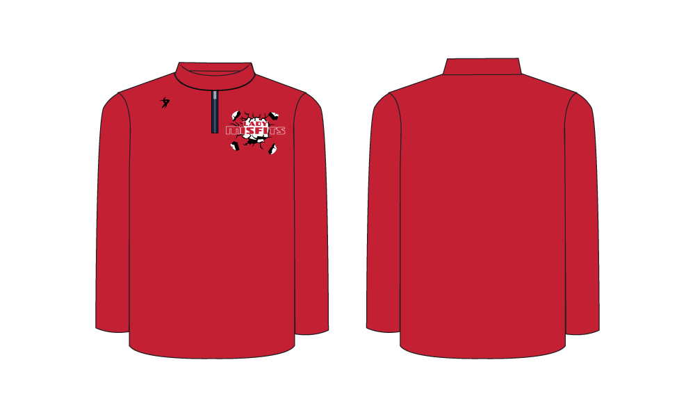 Central Missouri Lady Misfits - 1/4 Zip Jacket